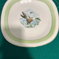 Set piatti ceramica Galvani raffiguranti selvaggin