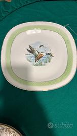 Set piatti ceramica Galvani raffiguranti selvaggin