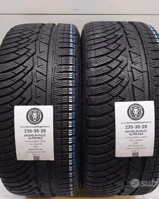 2 gomme 235 35 20 michelin a37818