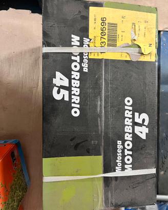 motosega a scoppio GREENCAT 45cc nuova in scatola