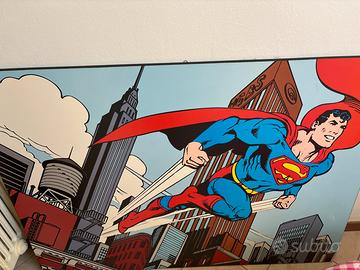 Quadro raffigurato superman