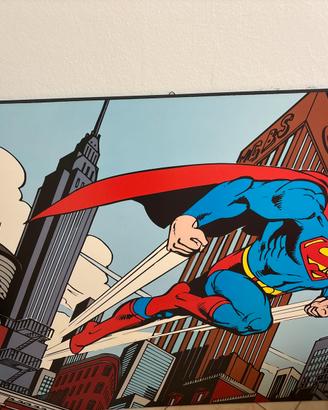 Quadro raffigurato superman