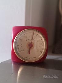 Termometro Rolux anni 30 rosso in bachelite