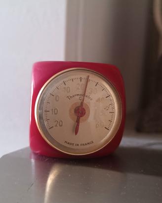 Termometro Rolux anni 30 rosso in bachelite