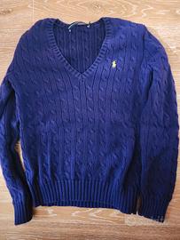 maglione cotone 100% Ralph Lauren donna T M
