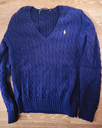 maglione cotone 100% Ralph Lauren donna T M