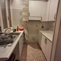 Cucina bianca pensili mobiletti e top