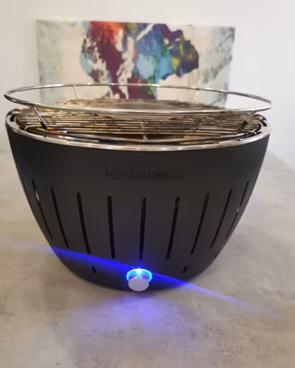 Lotus grill barbecue portatile per camper, balcone