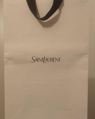 Shopping bag (paper bag) YSL