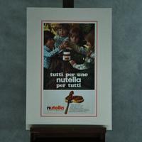 Stampa Pubblicitaria Nutella Anni'70