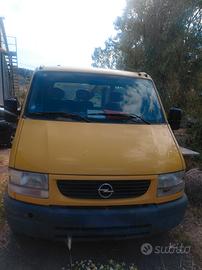 opel movano con gru