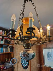 lampadario stile coloniale 