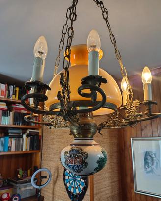 lampadario stile coloniale 