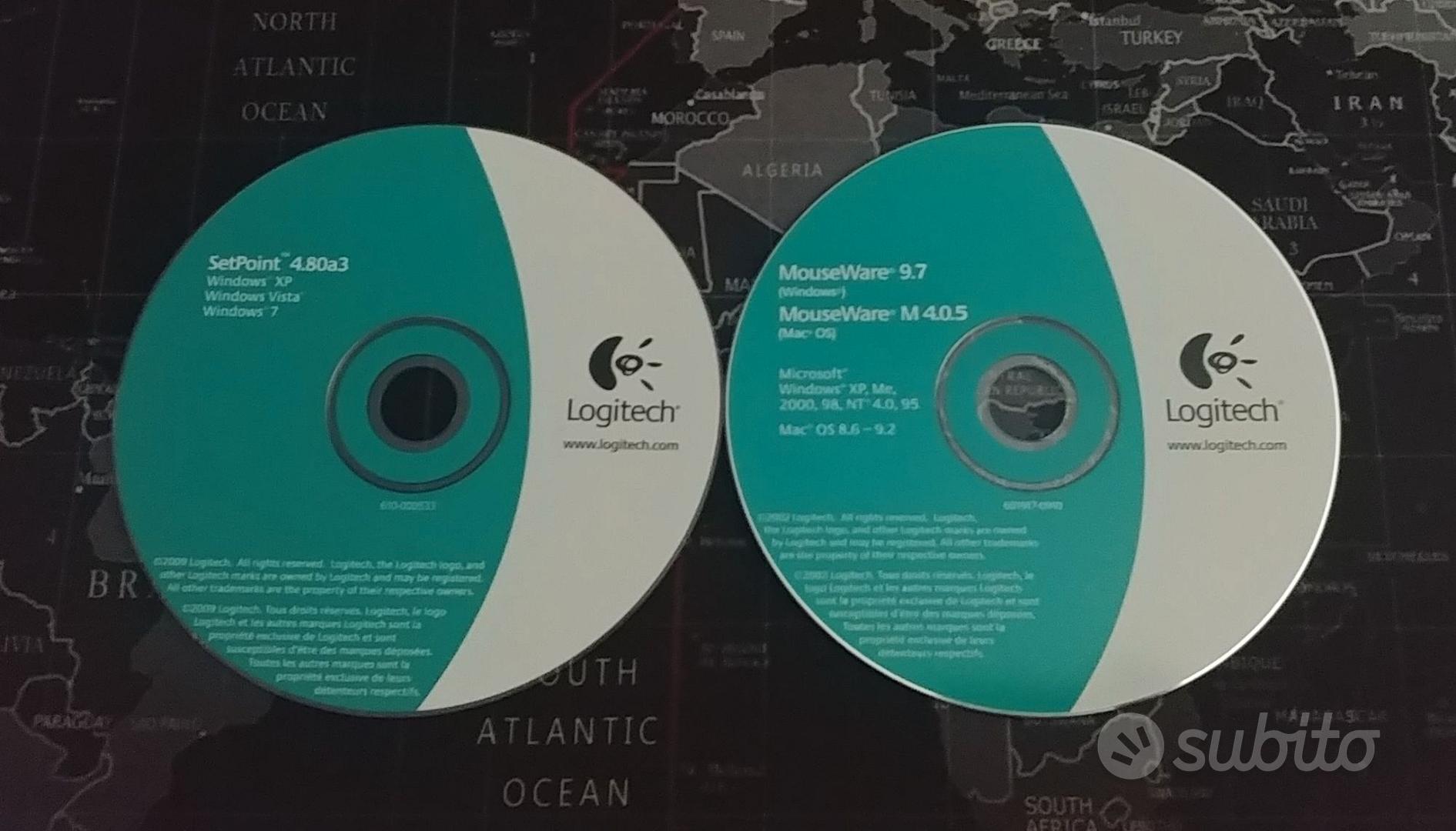 CD originali driver Logitech, HP, Canon, Trust - Informatica In vendita ...