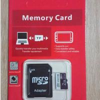 Memory card micro sd Xiaomi + adattatore sd nuova