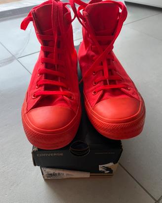 SCARPE CONVERSE ROSSA