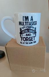 Tazza spiritosa I'm multitasker