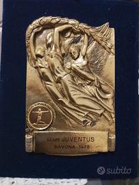 targa da a collezione Juventus 1976