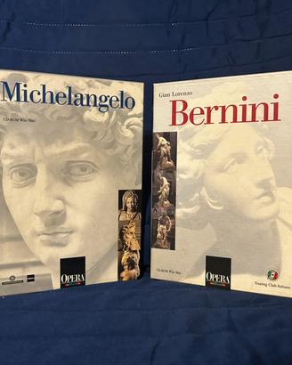 RARO Lotto CD-ROM Vintage Michelangelo e Bernini
