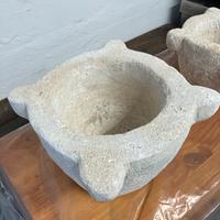 Mortaio in pietra di Vicenza antico