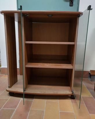 Mobile vetrinetta per stereo e/o TV