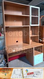 Codice: 268623 SCRIVANIA CON LIBRERIA SOPRASTANTE