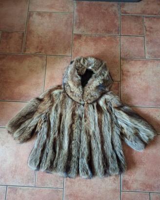 Pelliccia vera di marmotta