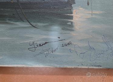 Dipinto su tela Gianni Polidoro 50x70