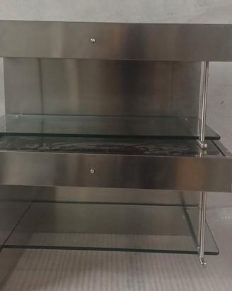 pensili cucina inox +scolapiatti 90 e pensile 60 
