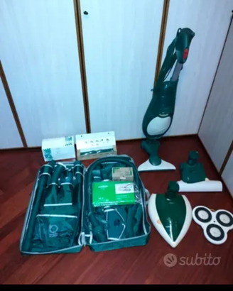 Aspirapolvere Folletto Wk140 completo