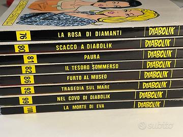 fumetti diabolik seconda ristampa