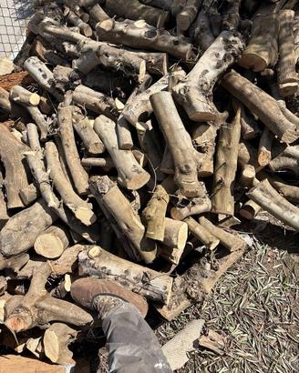 Legna da ardere ben assortita in pronta consegna