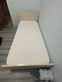 Letto con materasso
