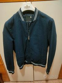 Bomber Piazza Italia Blu Navy con Zip – Taglia L