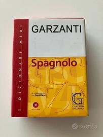 Dizionario spagnolo con custodia