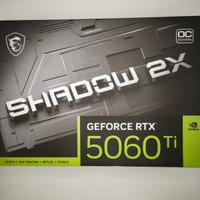 MSI GeForce RTX 5060 Ti Shadow 2X OC – Nuova