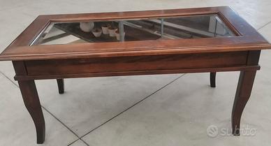 Tavolino da salotto in legno vintage