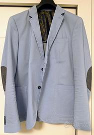 Giacca uomo colore azzurro