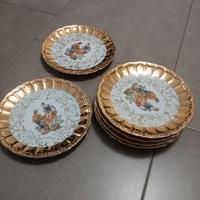 Servizio piatti da frutta e dessert