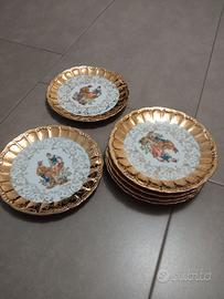 Servizio piatti da frutta e dessert