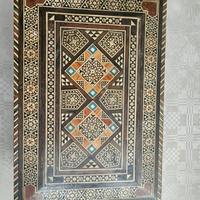 Scatola marocchina d'epoca legno intarsiato