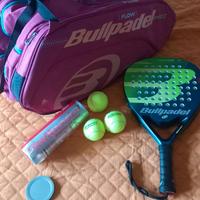 Borsone,Racchetta e Palline da Padel