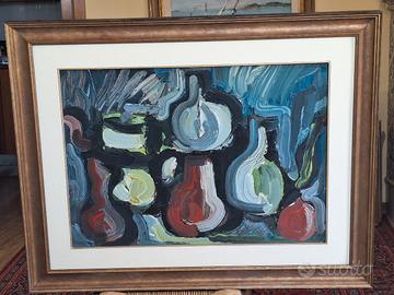 olio su tela boldrini gustavo