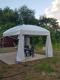 Gazebo certificato PVC ignifugo