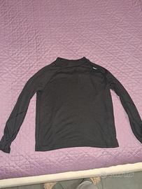 maglia termica nera 12 anni