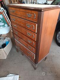 Settimino con piano in onice