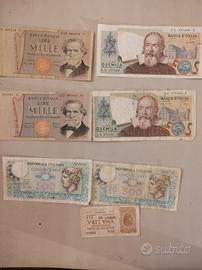 vecchie lire in carta 