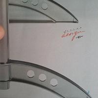 tavolo design heron parigi e porta documenti 1991