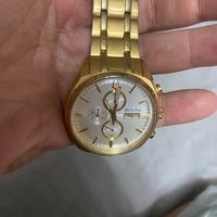 Orologio Bulova uomo oro cronografo con datario