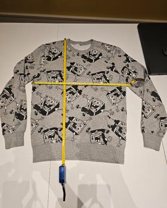Felpa uomo taglia XS "spongibob"